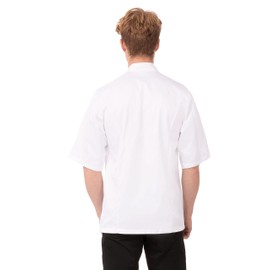 Chef Works Unisex Capri Premium Cotton Chef Coat, White, 44