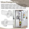 4 Pack MCR620965 Refrigerator Vegetable Tray Crisper Drawer Wheel Mount