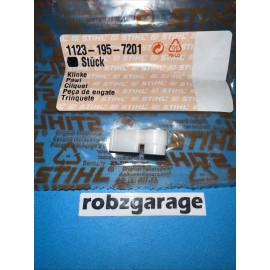 GENUINE STIHL STARTER PAWL 1123-195-7201 MS210 C-BE MS230 C-BE MS250 C-BEZ —B18