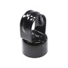 Plum Fittings Black Chain Link Fence Loop Caps | Eye