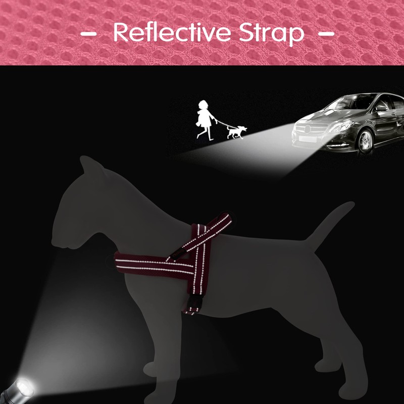 Didog No Pull Dog Harness with Soft Mesh Padded,Reflective &