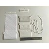 VERTICAL BLIND BOTTOM WEIGHTS AND CHAINS REPAIR KIT SPARE PARTS