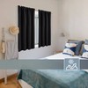 PANELSBURG 48 Inch Length Small Window Curtains for Kitchen,Thermal Insulated