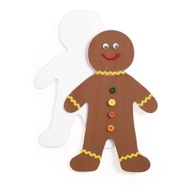 Colorations Giant Person Shapes for Kids, Set of 24, Sturdy Paper Chip Board, Decorate Your Own Person, All About Me, Blank People Shapes, Kid Shaped Paper Cutouts, Blank People Shaped Cutout for Kids