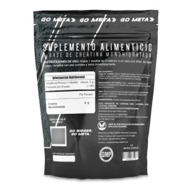 Creatina Meta Nutrition Monohidratada 500gr 100 Serv Mer Env Sin Sabor