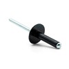 Hippo Hardware (4mm X 8mm) Black Extra Large Flange Pop