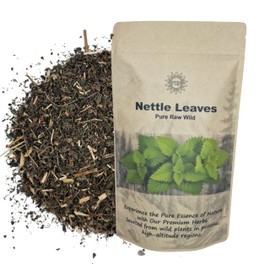 Premium Nettle Leaves 50g – 100% Pure, Raw, Wild, Non-GMO, Vegan – Supports Detoxification, Immune Health, and Nutrient-Rich Herbal Tea – Ideal for Teas, Infusions, and Culinary Uses