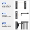 SPARKWHIZ 7inch Heavy Duty Bolt on 3/4" J Bolt Gate