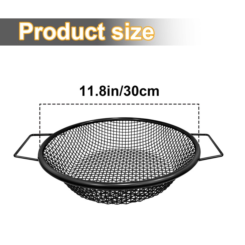 2PCS Soil Sifter for Gardening, Rock Sifter for 5 Gallon