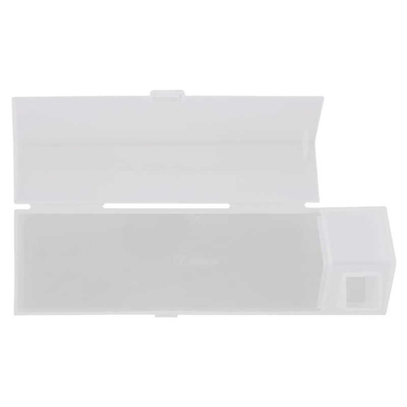 Sunstar Stationery S1426222 Pen Case, Pen Stand, Pen Case, Clear