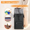 Bukere Extra Large 3 in 1 Rolling Laundry Backpack Bag