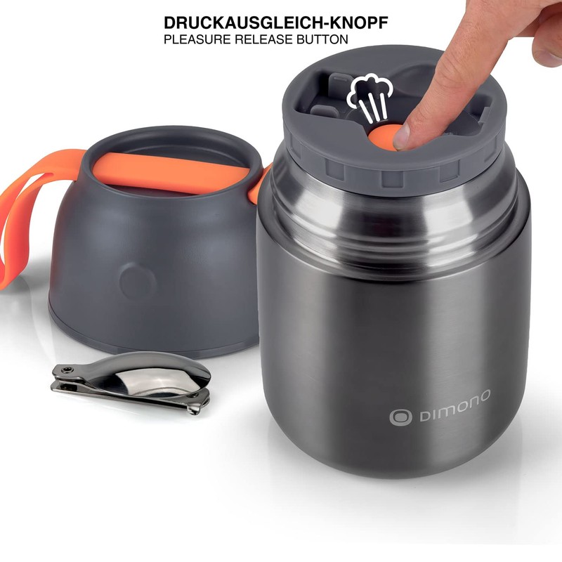 Dimono® Thermal Container Warming Container, Lunch Box To-Go Food Container,