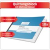 Primus Print Receipt Pad, 10 x DIN A6 Landscape &