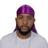 ForceWave ForceWave Silky Durag for Men Wave Cap Satin Dorag