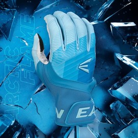 Easton | Adult Walk-Off Ethos Baseball Batting Gloves | Arctic Flame | Medium