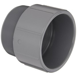 Spears 836-C Series CPVC Pipe Fitting, Adapter, Schedule 80, 1" Socket x NPT Male