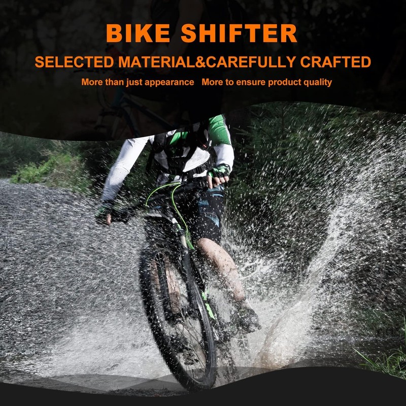 3x7 21-Speed Bike Shifters – Smooth Twist-Grip Gear Control for