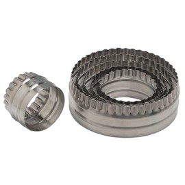 Ateco 14400 6-Piece Double Sided Round Cutter Set