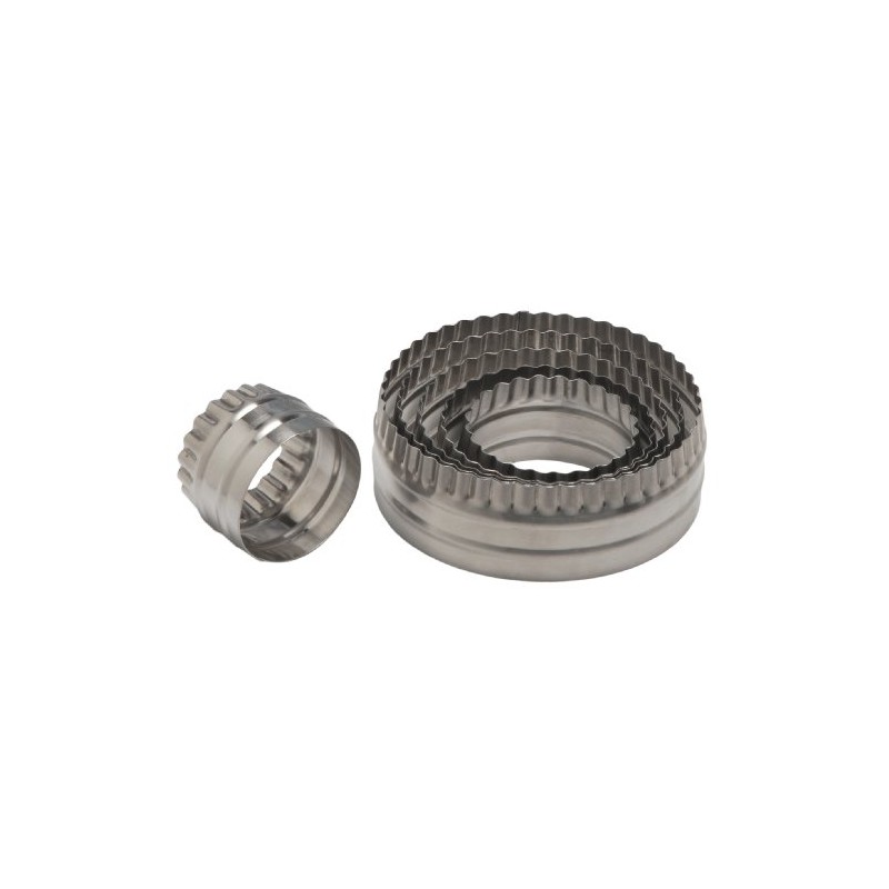 Ateco 14400 6-Piece Double Sided Round Cutter Set