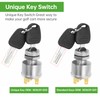 10L0L Golf Cart Unique Key Switch for EZGO TXT, Medalist,
