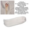 1/4 Doll Wig for 7 To 8in Doll DIY Simulated