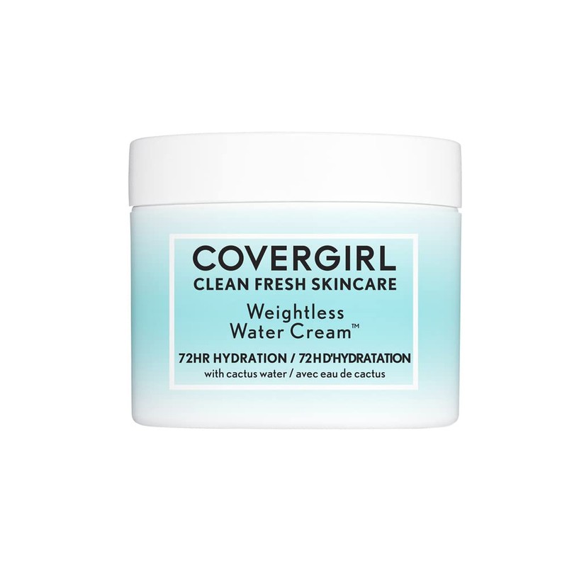COVERGIRL Clean Fresh Skincare Weightless Water Cream, 2.0 Oz