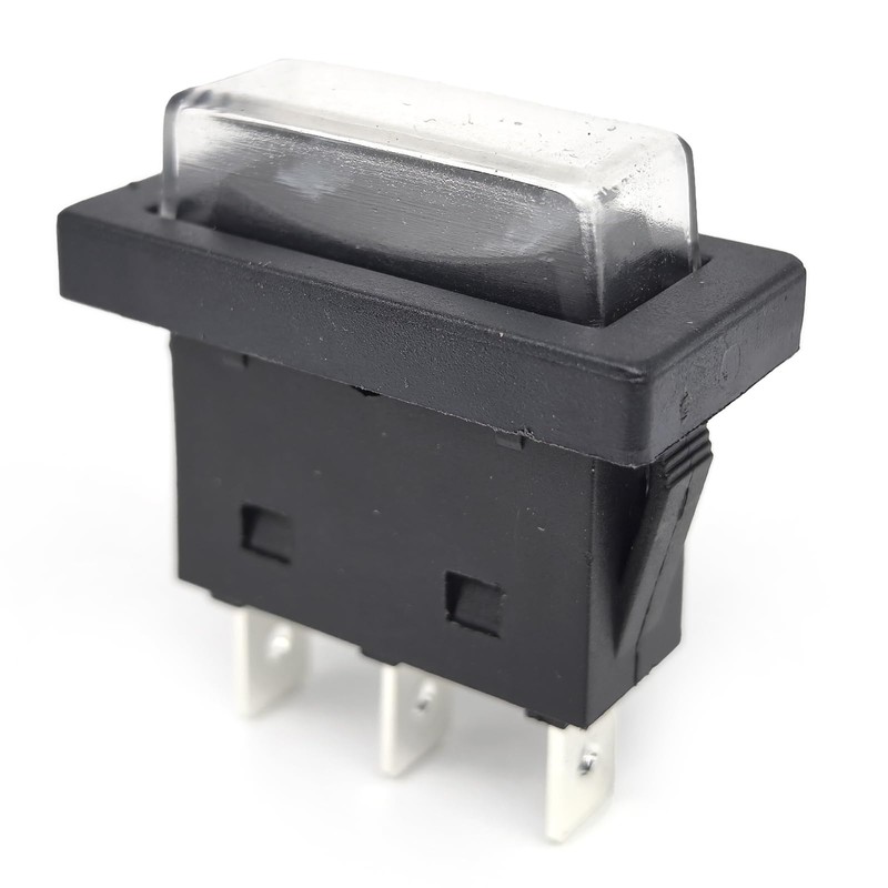 3-Pack JD03-F1 Rocker Switch - 16A 125/250VAC 3-Position SPDT Switch