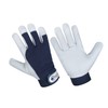 SAFTA Gardening Gloves for Men & Women, Leather palm with