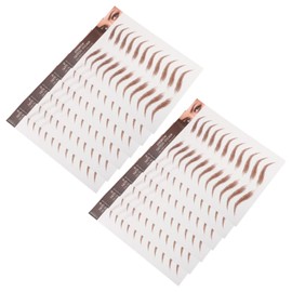 NOLITOY 12sheets Eyebrow Stickers for Natural Look Simulation Eyebrows Tattoo for Easy Grooming and Shaping