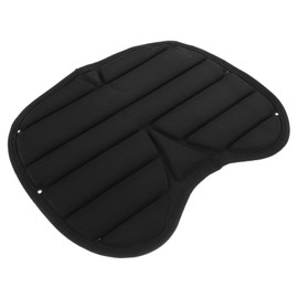 Gogogmee Comfortable Padded Kayak Seat Cushion Lightweight Paddling Pad for Canoe Fishing and Boat Black Ergonomic Design for Enhanced Comfort
