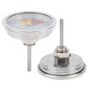 0‑300℃ 1/2in NPT Stainless Steel Grill Thermometer Oven Temperature Meter