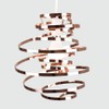 MiniSun | Contemporary Copper Metal Double Ribbon Spiral Ceiling Light