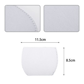 Valyria 50pcss Sublimation Blanks Wine Glass Sleeve Bulk Neoprene Insulator Cover Holder for Cold Drinks Sublimation Ornaments Supplies