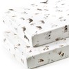 Stretch Ultra Soft Jersey Knit Fitted Crib Sheets Set 2
