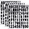 Number Stickers Large Alphabet Waterproof Stickers Letter Stickers Number Stickers