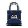 Henry Squire Stronghold P5 Cylinder Open Shackle Steel Padlock, 50