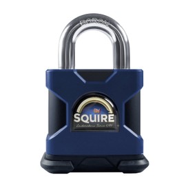 Henry Squire Stronghold P5 Cylinder Open Shackle Steel Padlock, 50 mm (Length)