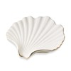 YoHyien Ceramic Soap Dish with Drainage, Shell Soap Dish for