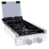 RecPro RV Glass Top for Two Burner Cooktop | Replacement