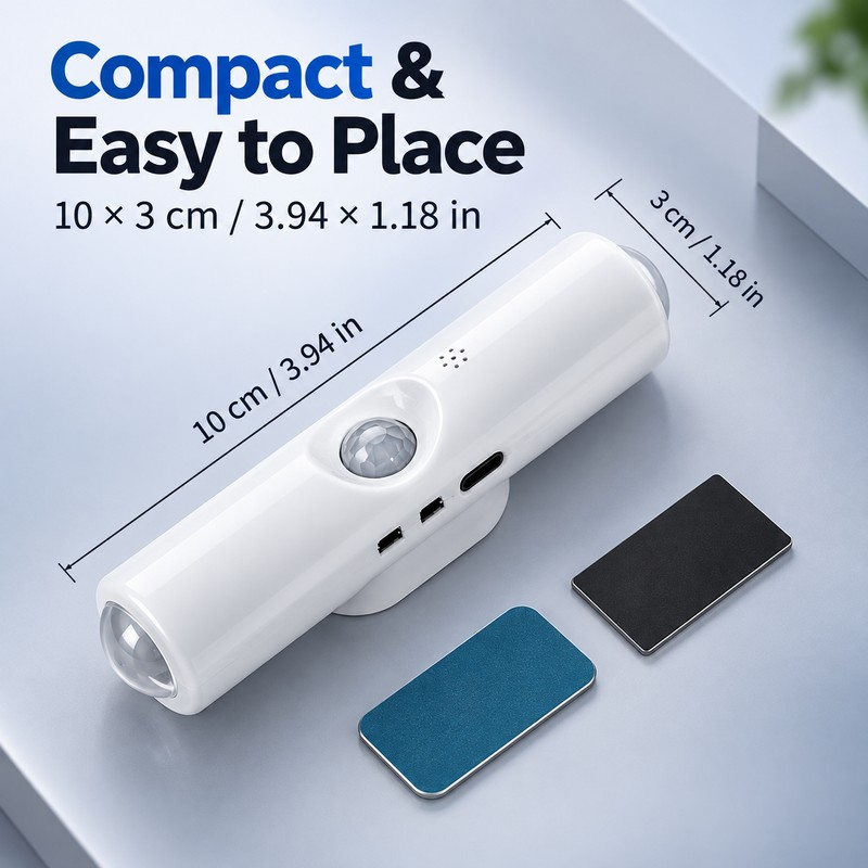 4 Pcs RGB Motion Sensor Night Light for Home –