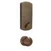 MiLocks BDF-02AQ Electronic Touchpad Entry Keyless Deadbolt Handleset Combo, Antique