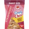 Simply Chex Strawberry Crème Flavored Snack Mix, Family Size, 13.5