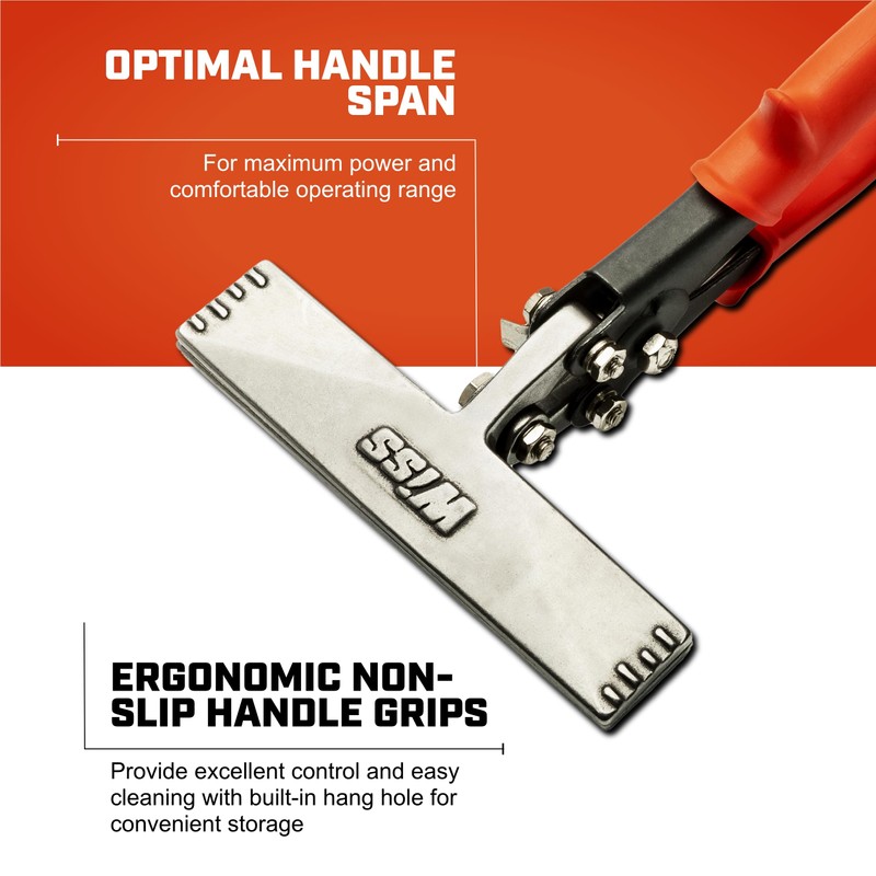 Crescent Wiss 6" Straight Handle Hand Seamer - WS6N