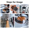 NEOUZA 53mm Espresso Puck Screen, 0.8mm Thickness Honeycomb Mesh Coffee