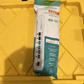 Simply Conserve 7-outlet Tier 1 Power Strip New