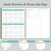 2025 Planner - 8.5" x 11" Weekly Monthly Planner from