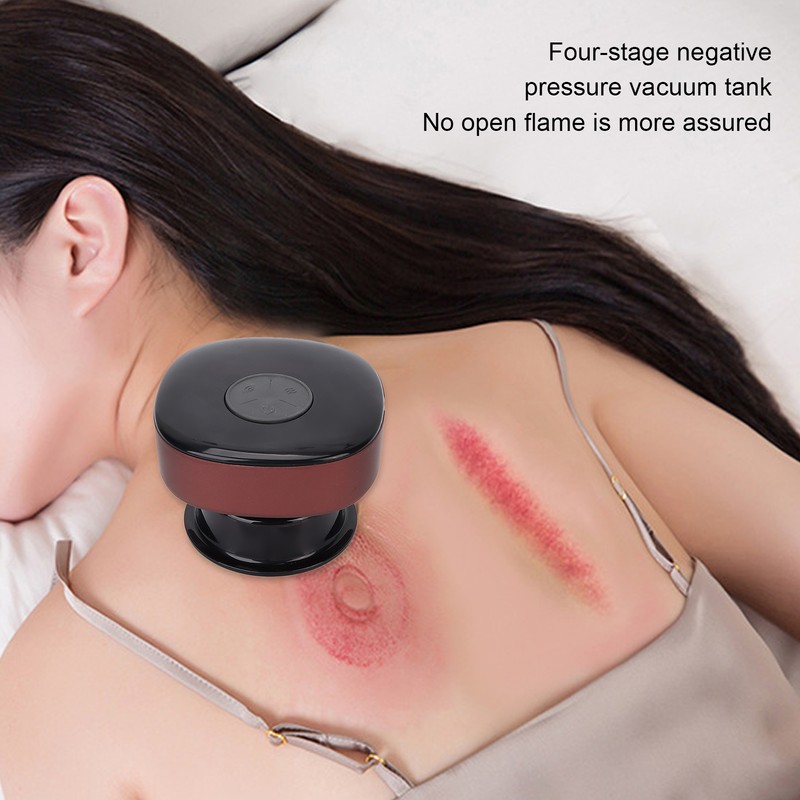 Electric Scraping Massager 4 Gears Adjustable Negative Pressure Scraping Cupping