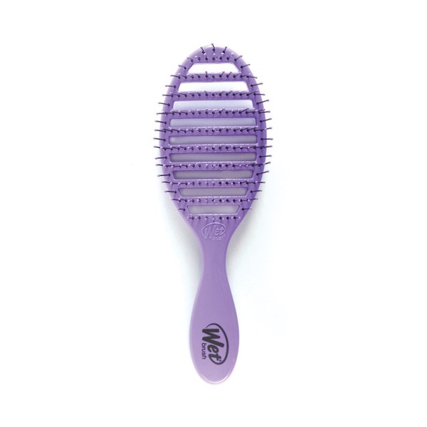 Wet Brush Speed Dry Hair Brush - Purple - Exclusive Intelliflex Bristles - Vented Design Speeds Dry Time While Contouring To The Scalp For Comfort - For Women, Men, Wet And Dry Hair