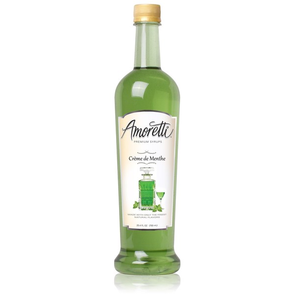 Amoretti Premium Syrup, Crème De Menthe, 25.4 Ounce
