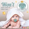 SWEETIE Rubber COLOR Pacifier Natural Rubber Pacifier Rounded 1 Count